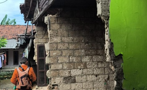 Gempa di Bogor Menyebabkan 1 Rumah Warga Rusak
