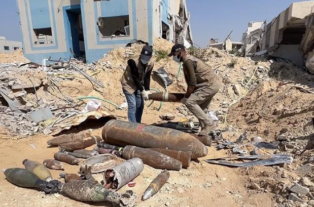 Bom yang Belum Meledak Masih Banyak di Gaza